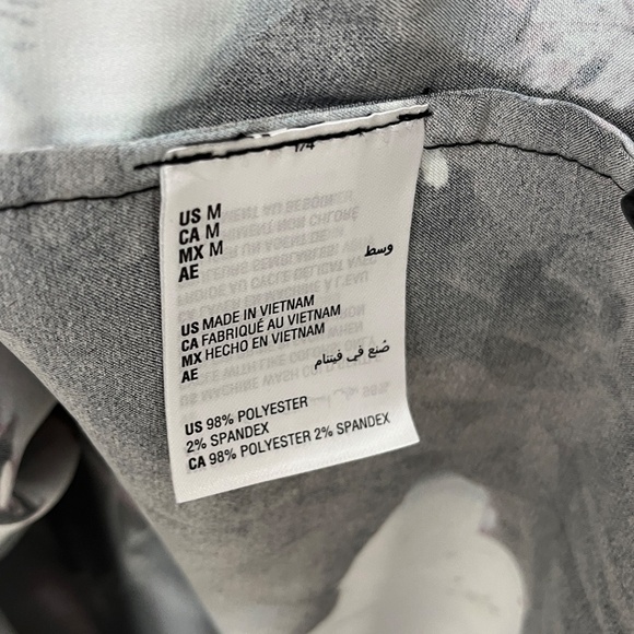 Men’s Garden Floral Button Front Shirt by INC International Concepts Medium - Picture 9 of 12